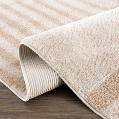 Yasuo Beige Washable Area Rug - Ornate Home