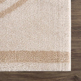 Yasuo Beige Washable Area Rug - Ornate Home