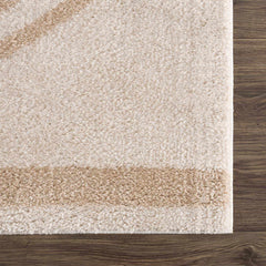 Yasuo Beige Washable Area Rug - Ornate Home
