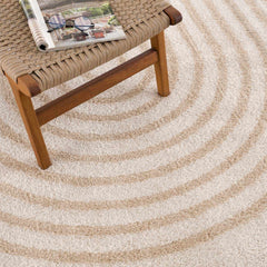 Yasuo Beige Washable Area Rug - Ornate Home