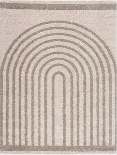 Yasuo Gray Washable Area Rug - Ornate Home