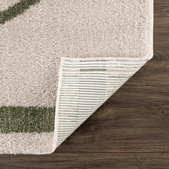 Yasuo Green Washable Area Rug - Ornate Home