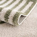 Yasuo Green Washable Area Rug - Ornate Home