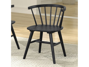 Yate Black Dining Chair (Set of 2) - Ornate Home