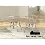 Yate White Oak Dining Chair (Set of 2) - Ornate Home