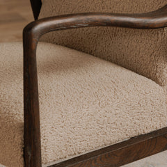 Yates  Beige Accent Chair - Ornate Home