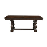 Yates Burnished Dark Oak Dining Table - Ornate Home
