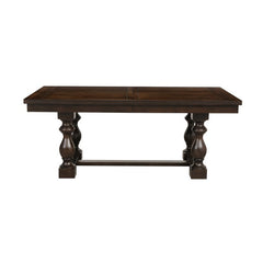 Yates Burnished Dark Oak Dining Table - Ornate Home