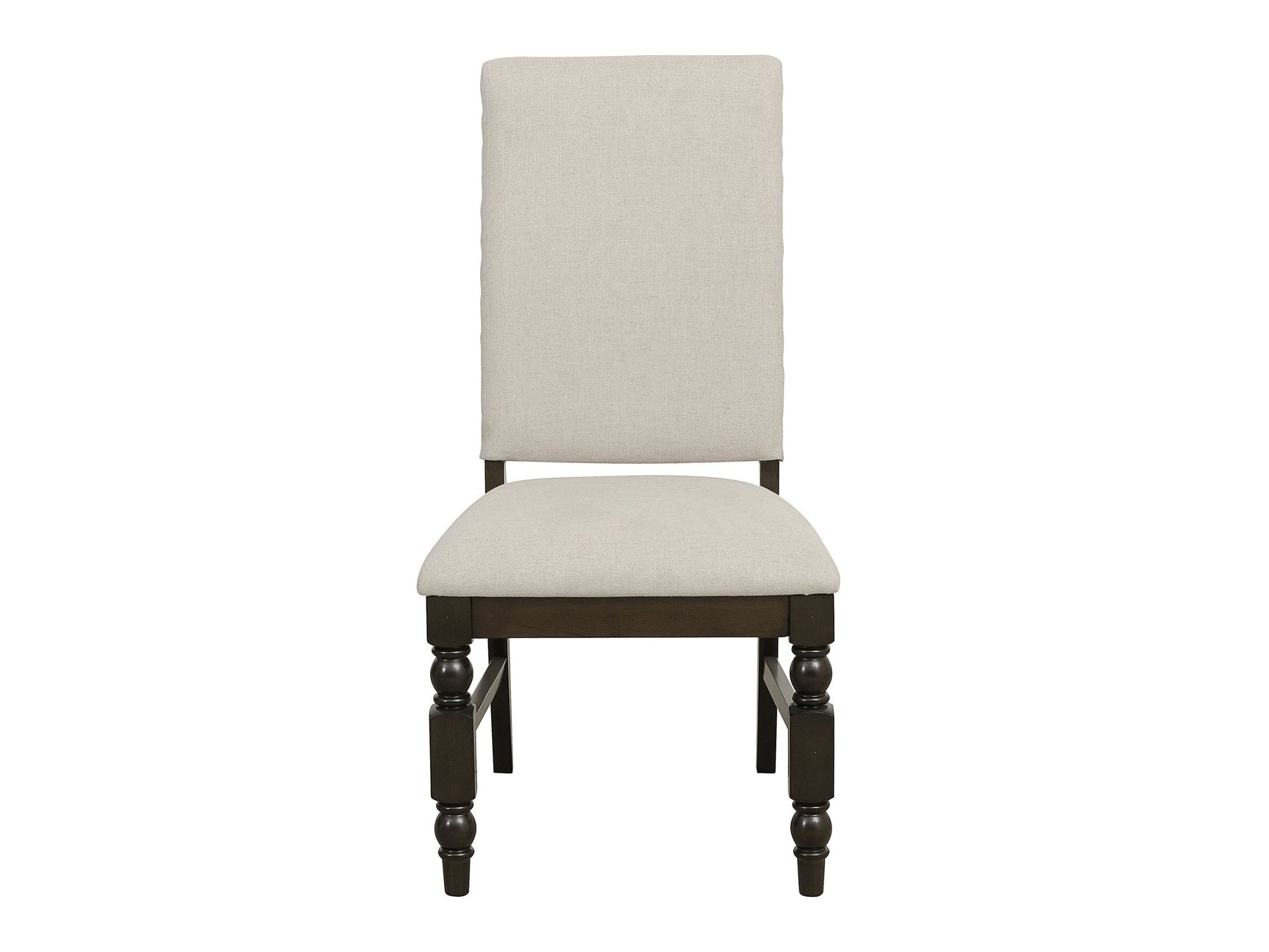 Yates Cream/Burnished Dark Oak Side Chair (Set of 2) - Ornate Home