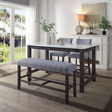 Yelena Counter Height Chair (Set-2) - Ornate Home