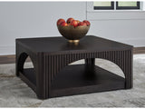 Yellink Black Coffee Table - Ornate Home