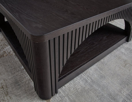 Yellink Black Coffee Table - Ornate Home