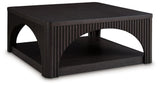 Yellink Black Coffee Table and 2 End Tables - Ornate Home