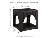 Yellink Black Coffee Table and 2 End Tables - Ornate Home
