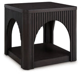 Yellink Black End Table - Ornate Home