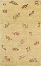 Yellow Premium Thick Wool Rug - Clearance - Ornate Home