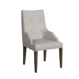 Yellowstone Medium Brown/Grey Dining Host Chair (Set of 2) - Ornate Home