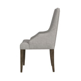 Yellowstone Medium Brown/Grey Dining Host Chair (Set of 2) - Ornate Home
