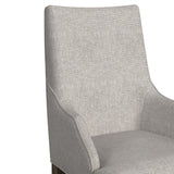 Yellowstone Medium Brown/Grey Dining Host Chair (Set of 2) - Ornate Home