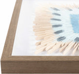 Yenice Natural Wood Geometric Wall Art Set Of Two - Ornate Home