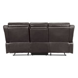 Yerba Brown Double Reclining Sofa - Ornate Home