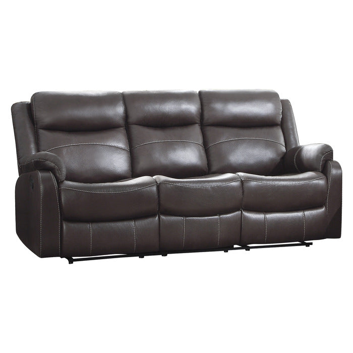 Yerba Brown Double Reclining Sofa - Ornate Home
