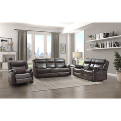 Yerba Brown Double Reclining Sofa - Ornate Home