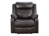 Yerba Brown Reclining Chair - Ornate Home