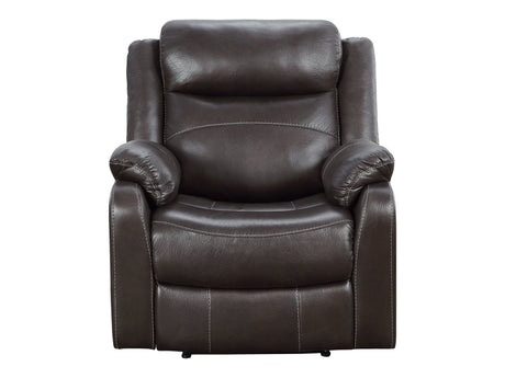 Yerba Brown Reclining Chair - Ornate Home