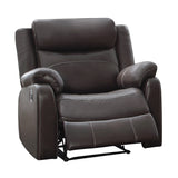 Yerba Brown Reclining Chair - Ornate Home
