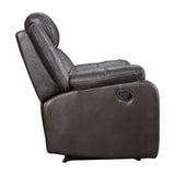 Yerba Brown Reclining Chair - Ornate Home
