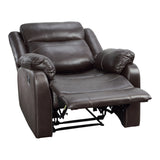 Yerba Brown Reclining Chair - Ornate Home