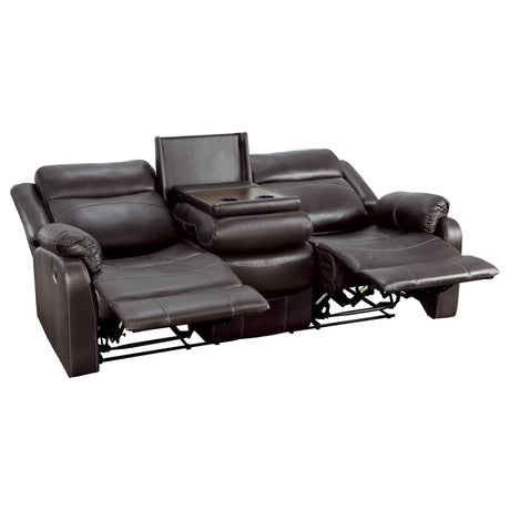 Yerba Dark Brown Sofa & Loveseat - Ornate Home
