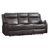 Yerba Dark Brown Sofa & Loveseat - Ornate Home
