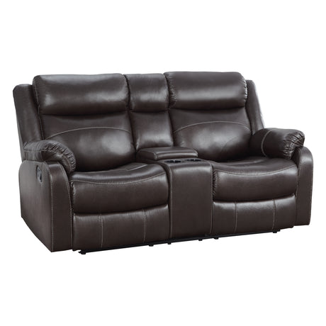 Yerba Dark Brown Sofa & Loveseat - Ornate Home
