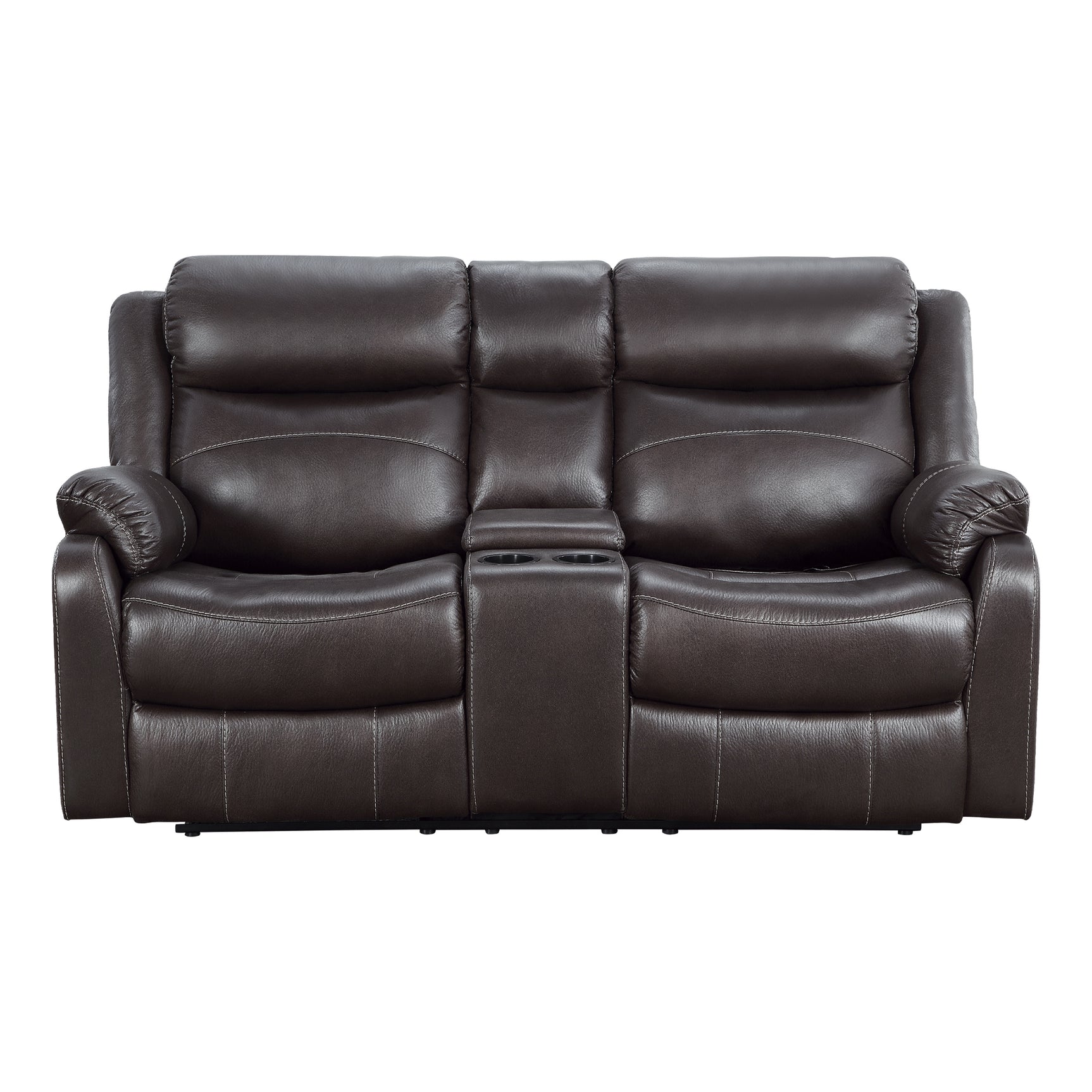 Yerba Dark Brown Sofa & Loveseat - Ornate Home