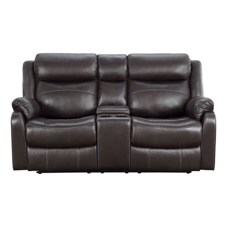 Yerba Dark Brown Sofa & Loveseat - Ornate Home