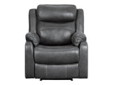 Yerba Gray Reclining Chair - Ornate Home