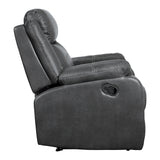 Yerba Gray Reclining Chair - Ornate Home