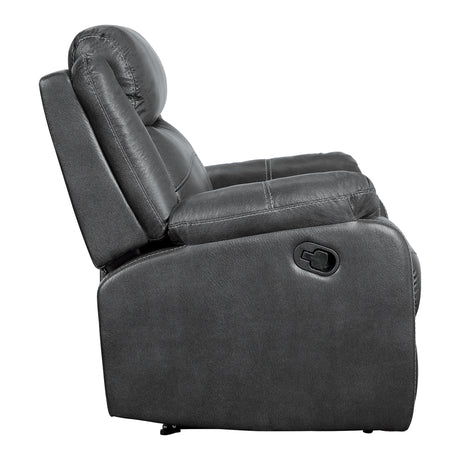 Yerba Gray Reclining Chair - Ornate Home