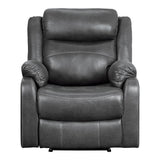 Yerba Gray Reclining Chair - Ornate Home