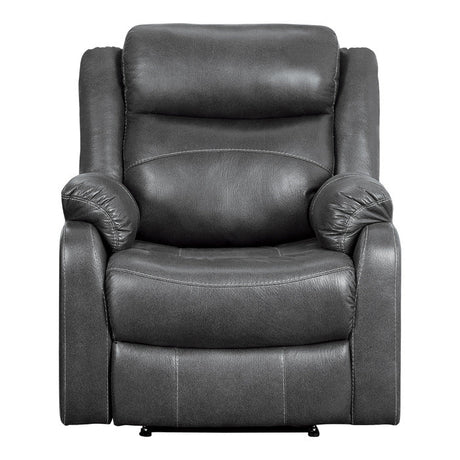 Yerba Gray Reclining Chair - Ornate Home