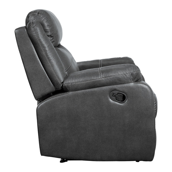 Yerba Gray Reclining Chair - Ornate Home