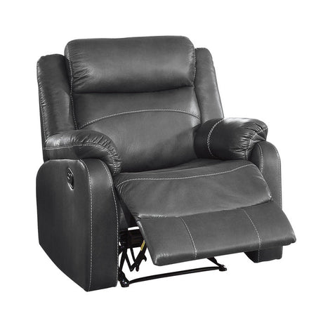 Yerba Gray Reclining Chair - Ornate Home