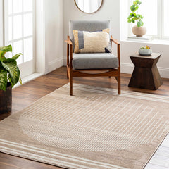 Yoad Geometric Mocha Area Rug - Clearance - Ornate Home