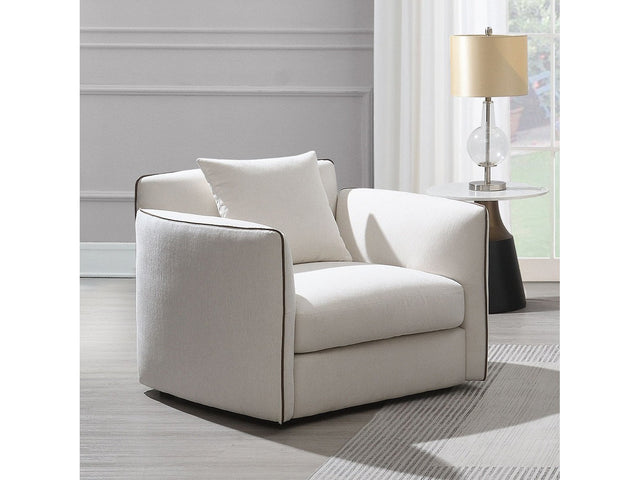 Yolanda Beige Chair - Ornate Home