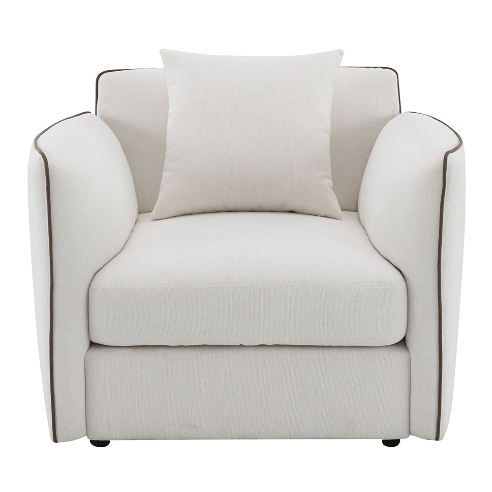 Yolanda Beige Chair - Ornate Home