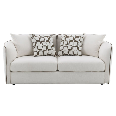 Yolanda Beige Loveseat - Ornate Home