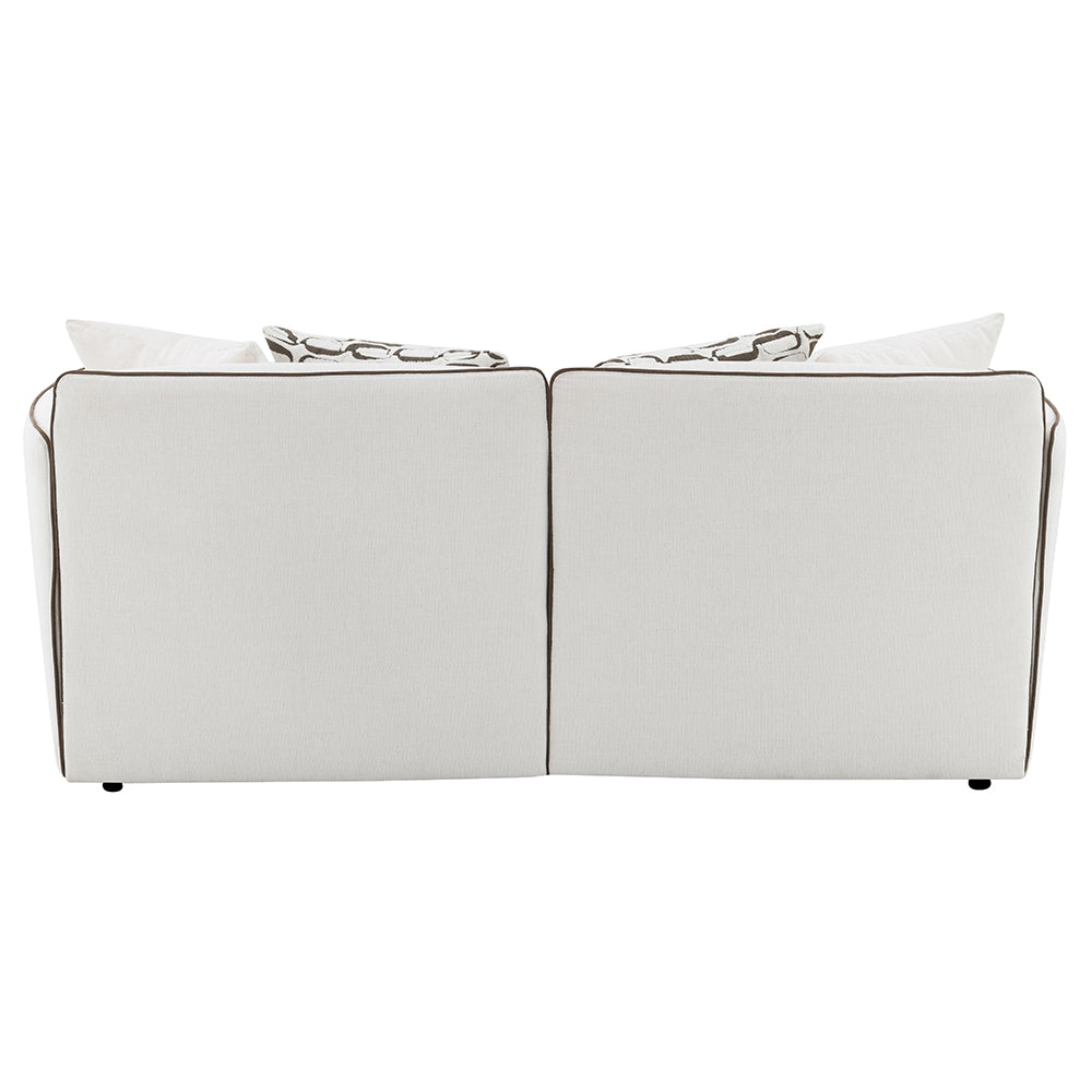 Yolanda Beige Loveseat - Ornate Home