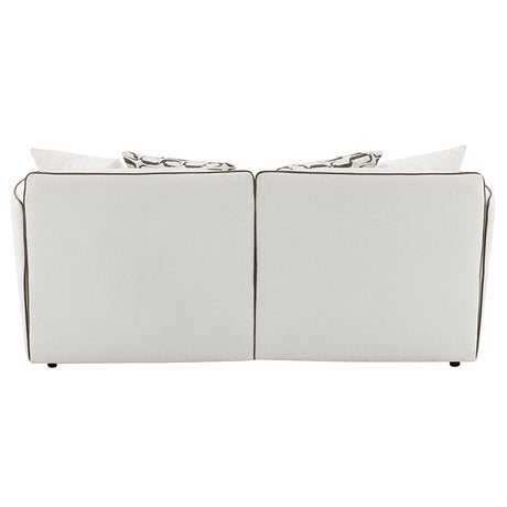 Yolanda Beige Loveseat - Ornate Home